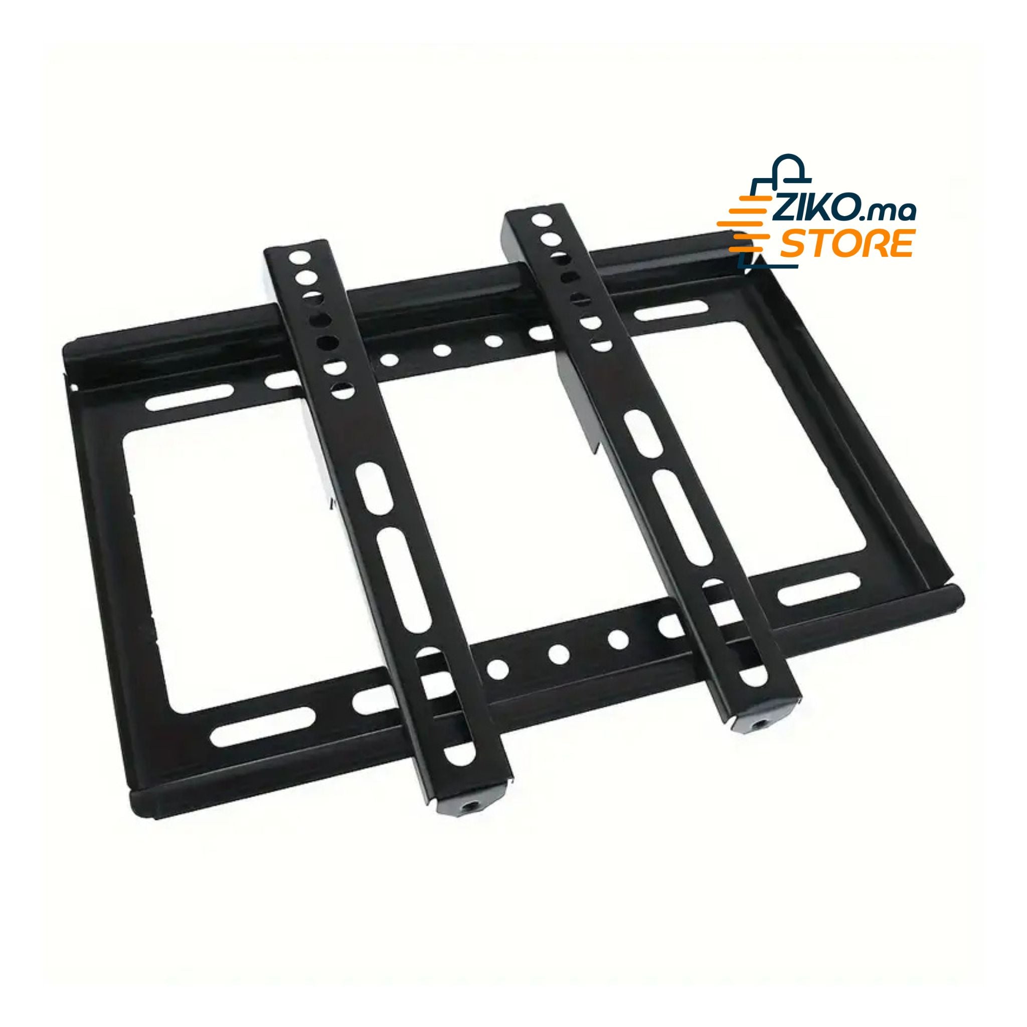 Support Mural TV Fixe et Ultra-Plat pour Écrans de 14 à 42 Pouces