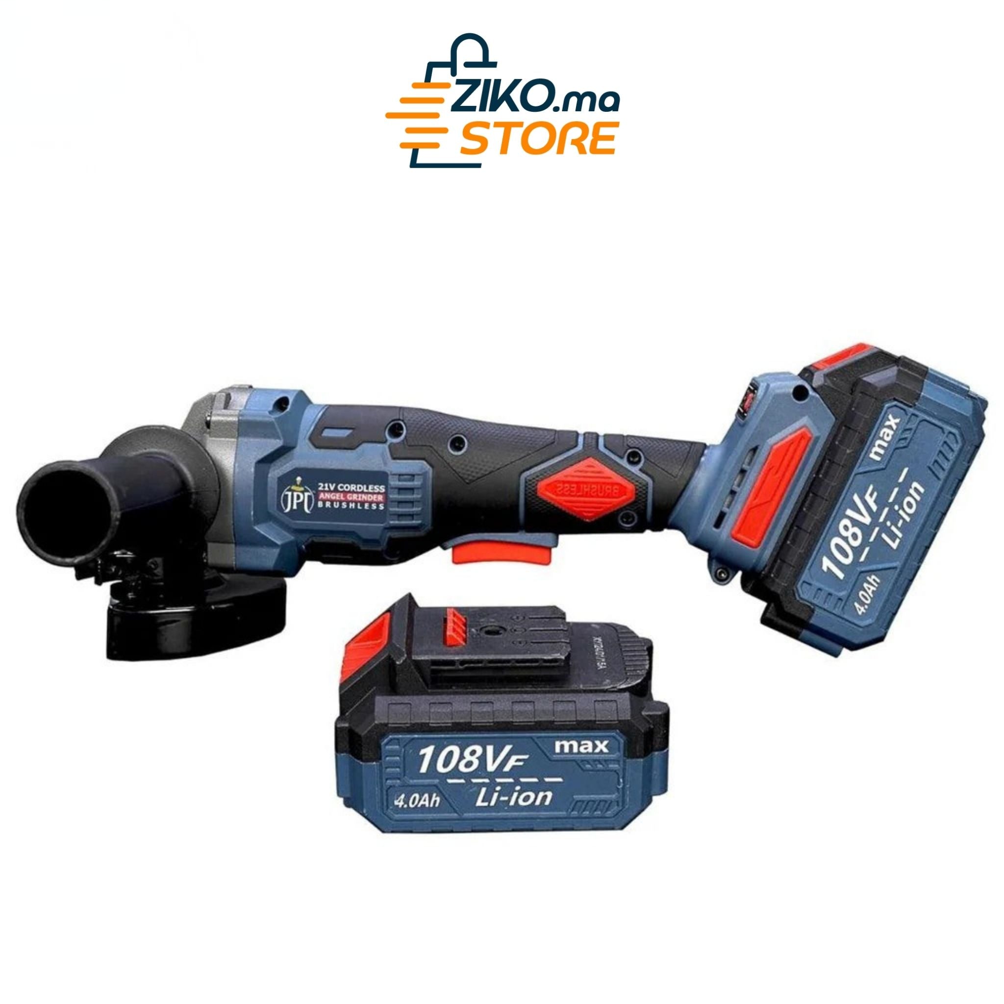 Meuleuse d'Angle sans Fil 21V à Moteur Brushless Haute Performance